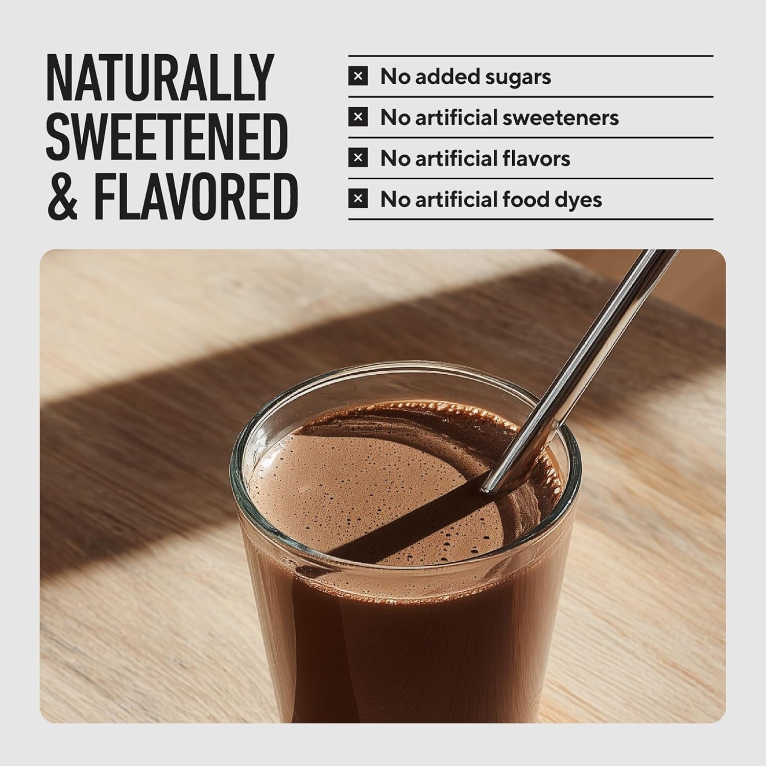 Whey Protein Powder Chocolate - Whey+ Isolate Protein Powder - Protein Isolate from Grass Fed Cows - Non-Gmo, Lactose-Free, Sugar-Free Protein Powder Dietary Supplement (79 Servings)