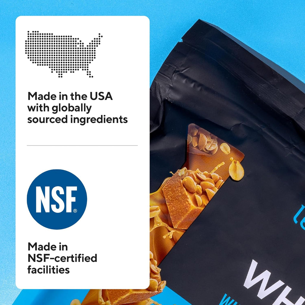Whey Protein Powder Chocolate - Whey+ Isolate Protein Powder - Protein Isolate from Grass Fed Cows - Non-Gmo, Lactose-Free, Sugar-Free Protein Powder Dietary Supplement (79 Servings)